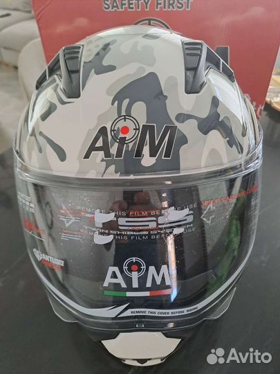 Мото шлем модуляр AIM 906