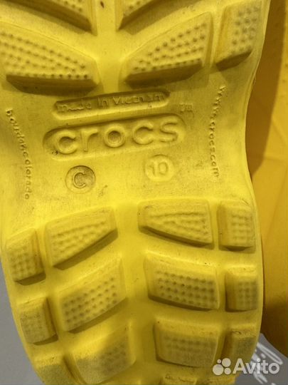 Crocs сапоги размер 10 (27)