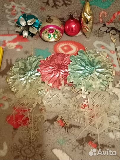 Елочные игрушки СССР