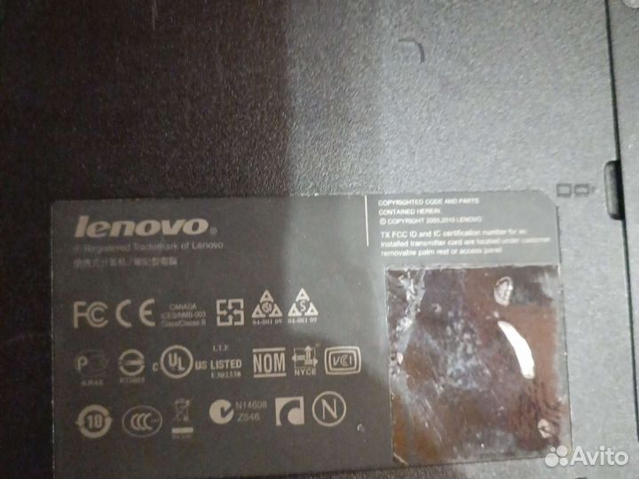 Ноутбук lenovo g550