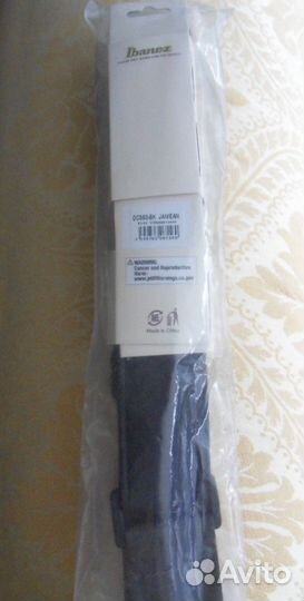 Ремень для гитары Ibanez DCS50-BK. Новый