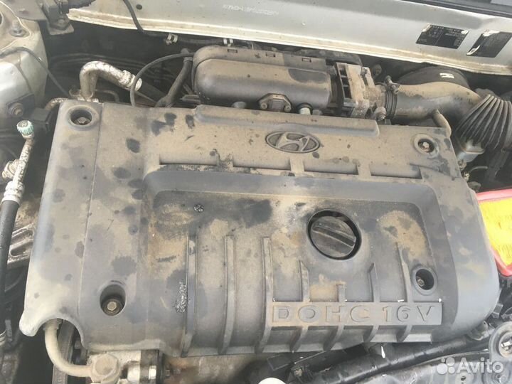 Двигатель G4ED Hyundai Elantra XD 1.6л