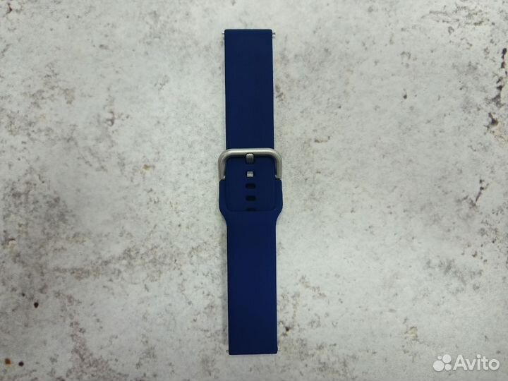 Ремешок силиконовый Active Sport 20мм (Navy Blue)