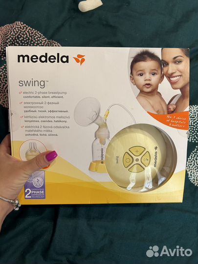Молокоотсос medela swing электрический