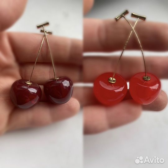 Серьги Вишни, Черешни