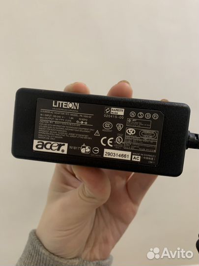 Блок питания для Acer 19V 2.37A(штекер 5.5x1.7мм)