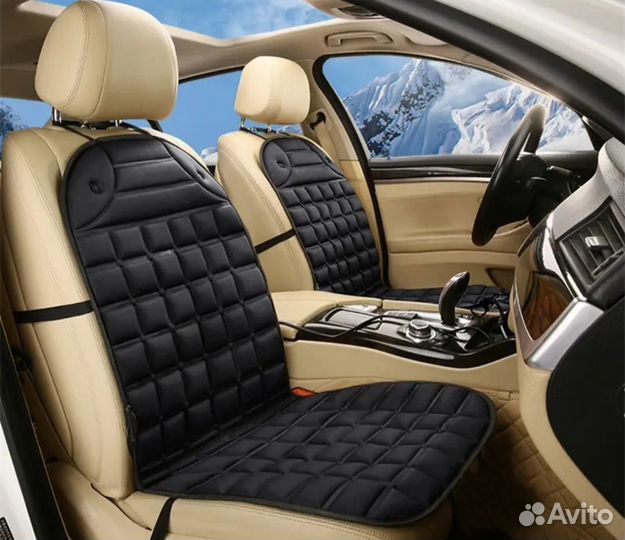 Накидка на сиденье с подогревом