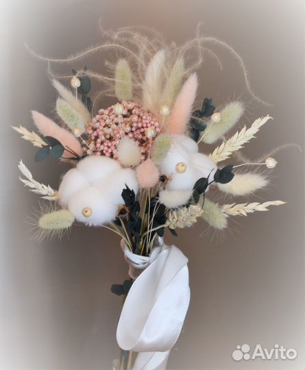 Букеты и композиции из сухоцветов