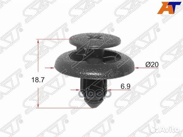 Клипса крепежная SAT ST-KJ-502 (1 шт.) ST-KJ-502