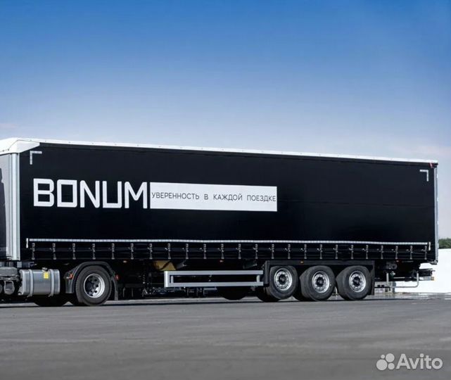 Полуприцеп шторный Bonum 914296-04, 2024