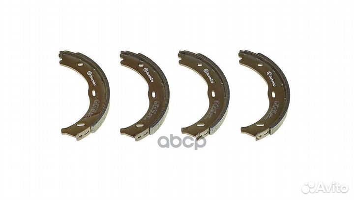 Колодки торм.бараб.186x20 S50524 Brembo