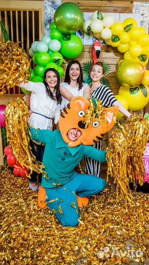 Бумажное шоу на корпоратив/день рождения/праздник