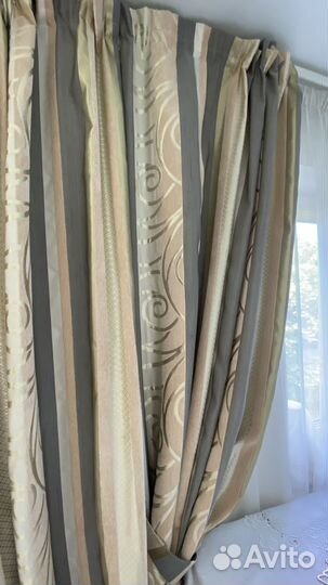 Комплект шторы и тюль
