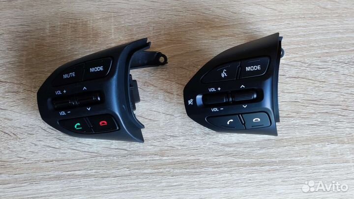 Кнопки руля с круизом KIA RIO 4, X-line