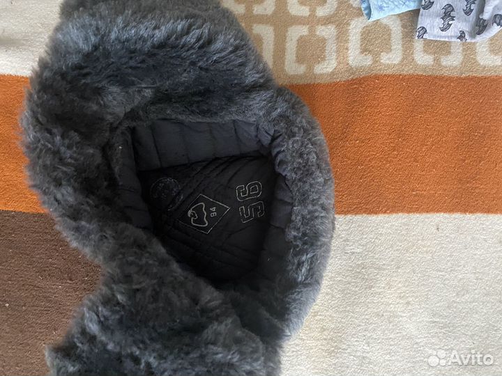 Шапка ушанка мужская