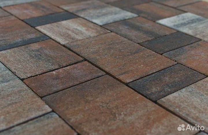 Тротуарная плитка брусчатка для дорожек