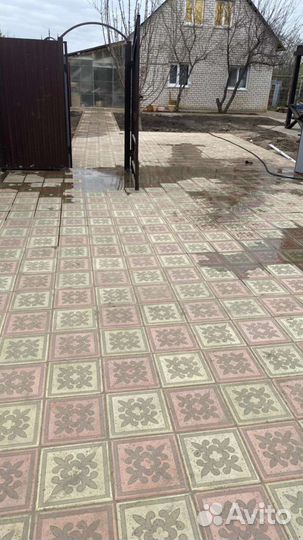 Укладка тротуарной плитки брусчатки асфальт