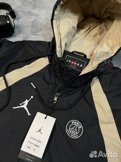 Ветровка Jordan PCG Paris Black-Brown