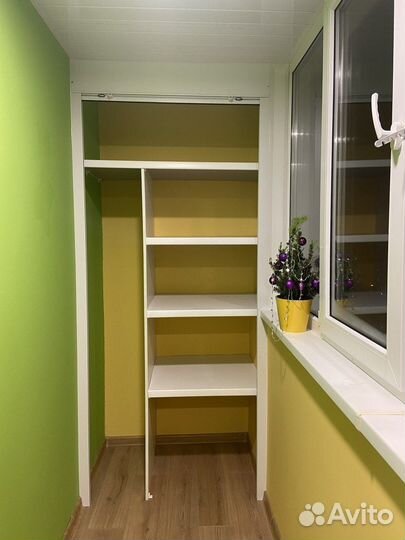 Шкаф с рольставнями на балкон на заказ с доставкой