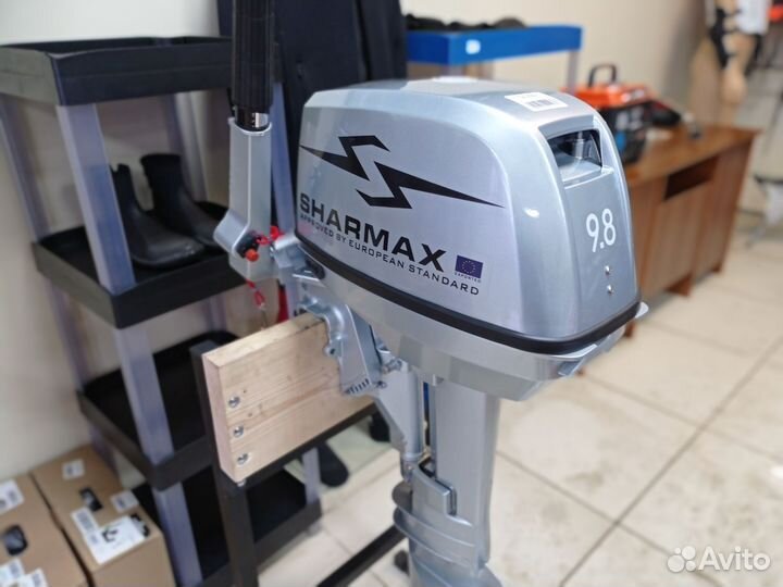 Лодочный мотор Sharmax (Шармакс) 9.8 (новый витрин