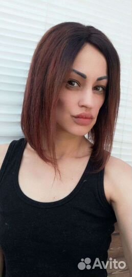 Парик каре ручная работа