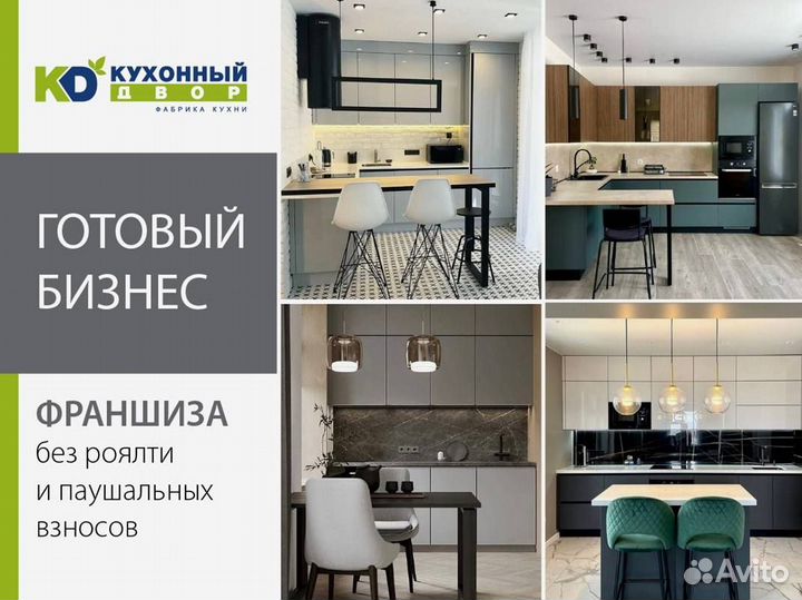 Кухонный двор предлагает франшизу