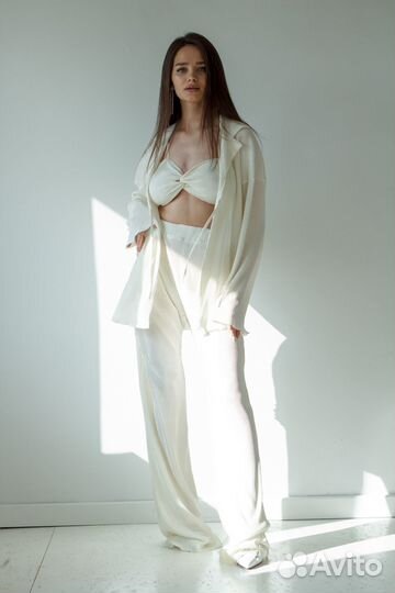 Костюм-тройка летний женский