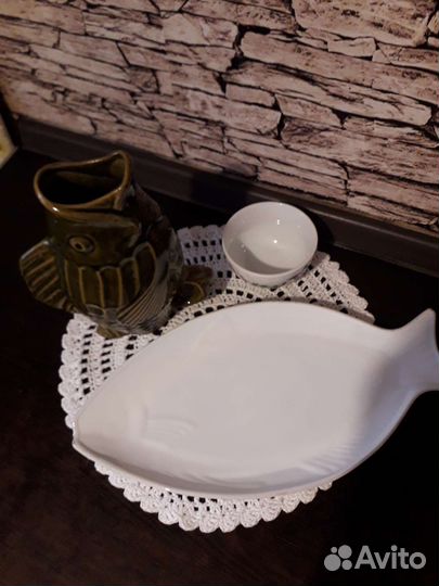 Икорница,блюдо,рыбы.от