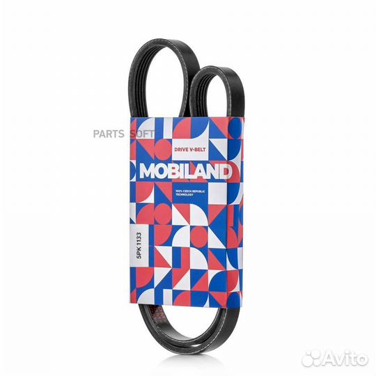 Mobiland 501251133 ремень поликлиновой 5PK1133 (ep