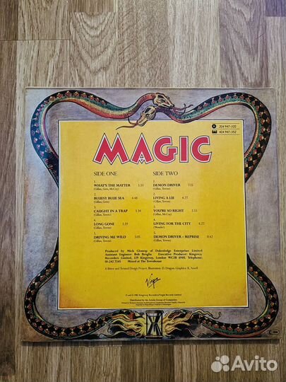 Ian Gillan Magic/1982