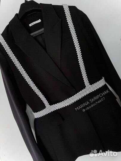 Портупея (цепочка /топ) из бусин