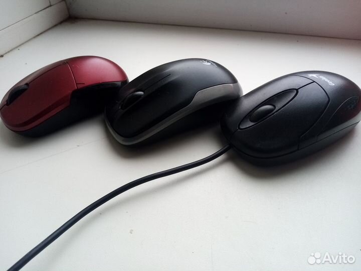 Мышки, 3 штуки