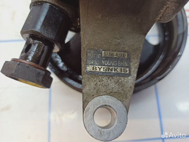 Насос гидроусилителя Hyundai Solaris 57100-4L000