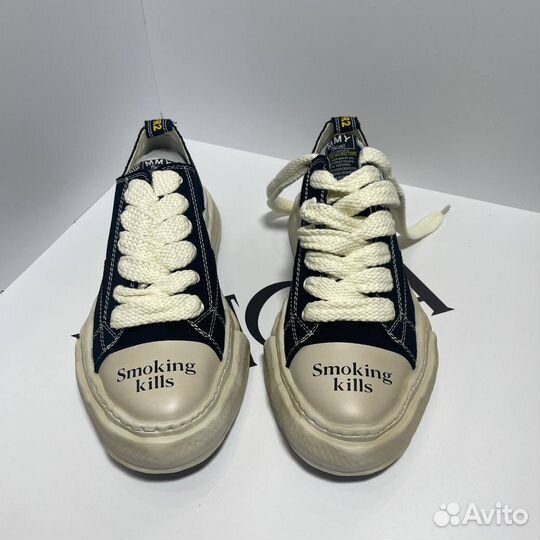 Кеды Maison Mihara Yasuhiro Smoking Kills