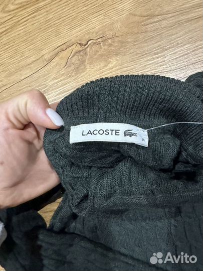 Свитер водолазка lacoste