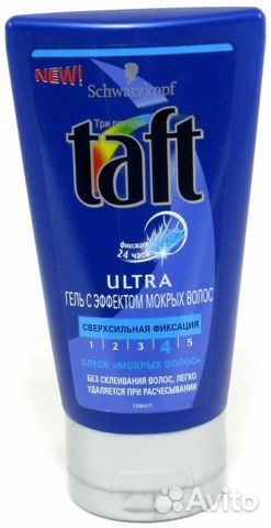 Taft Гель для укладки волос, эффект мокрых волос