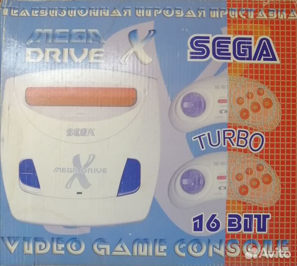 Игровая приставка Sega turbo