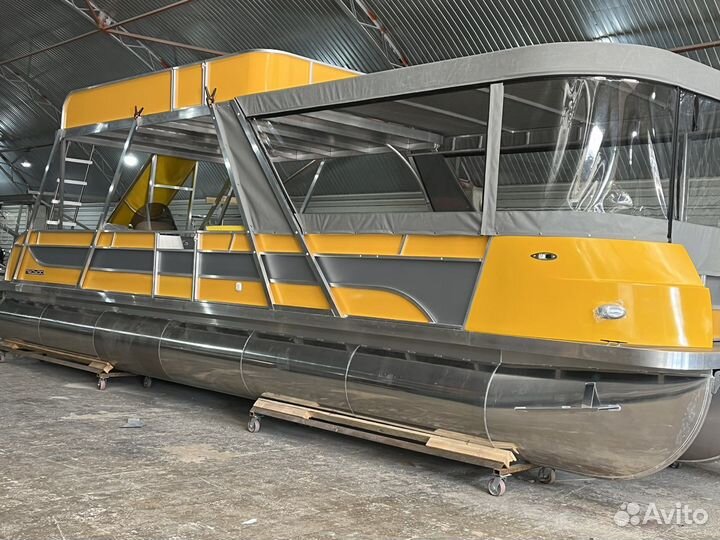 Понтонный катамаран Медуза