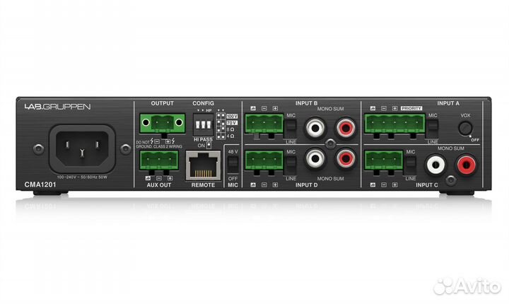 Микшер-усилитель Lab.gruppen CMA1201