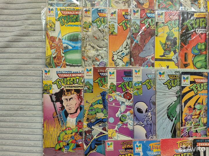 Коллекция комиксов черепашки ниндзя