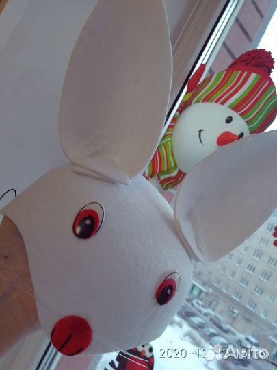 Шапочка Зайчик(новая)