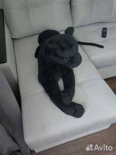 Детская мягкая игрушка черная пантера