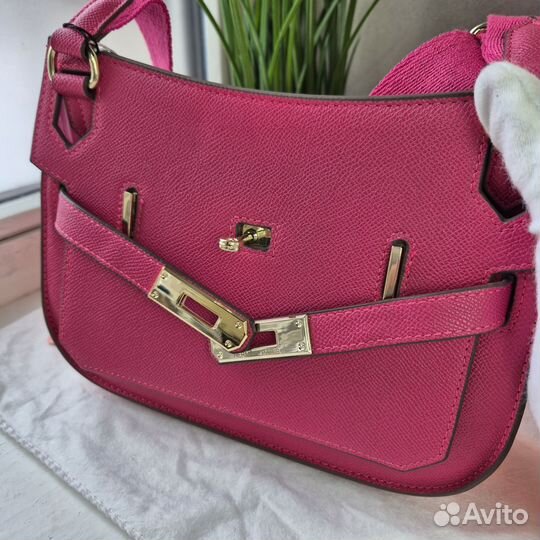 Сумка Hermes Jypsiere новая люкс фуксия