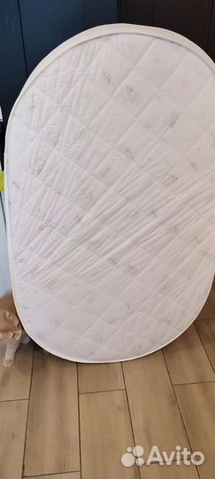 Матрас детский овальный plitex 125 на 75
