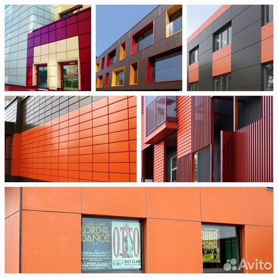 Фасадные металлические кассеты