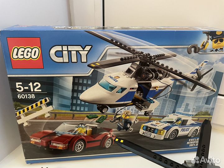 Лего Стремительная погоня 60138