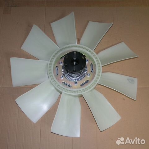 Муфта вязкостная ямз-7511-10, 6581 с крыльчаткой д