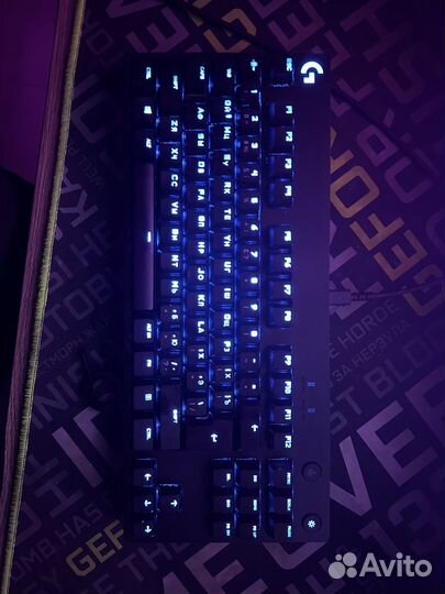 Игровая механическая клавиатура logitech g pro