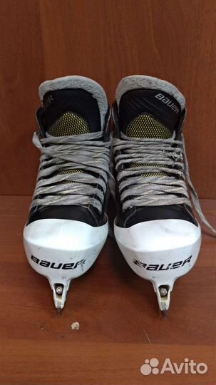 Коньки вратарские