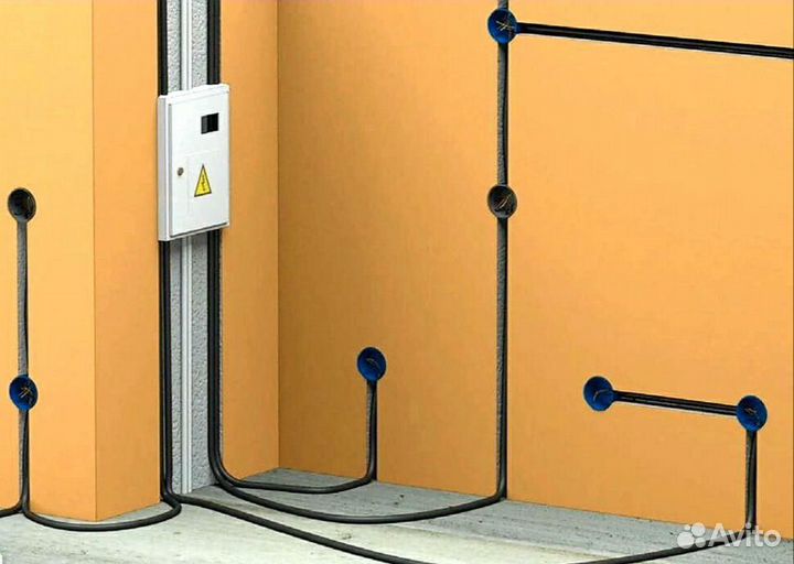 Услуги электрика электромонтажные работы